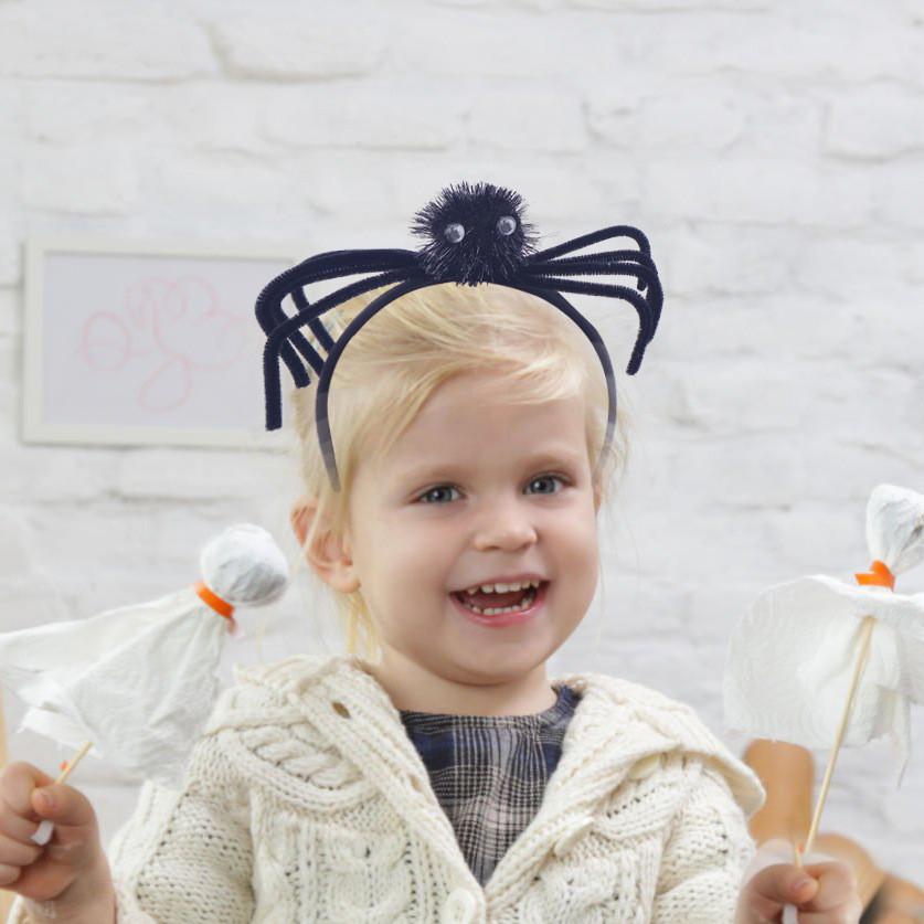 Headpiece Halloween Spider 3d Effect Child Festival Costume Supplies Accessory