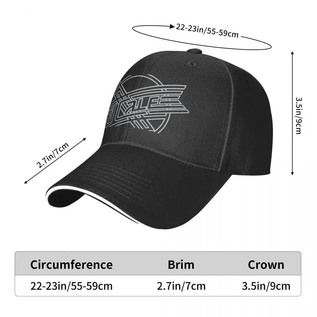 Retro Half Life Logo Baseball Cap Unisex Style Distressed Denim Snapback Cap Outdoor Running Golf Gift Hats Cap