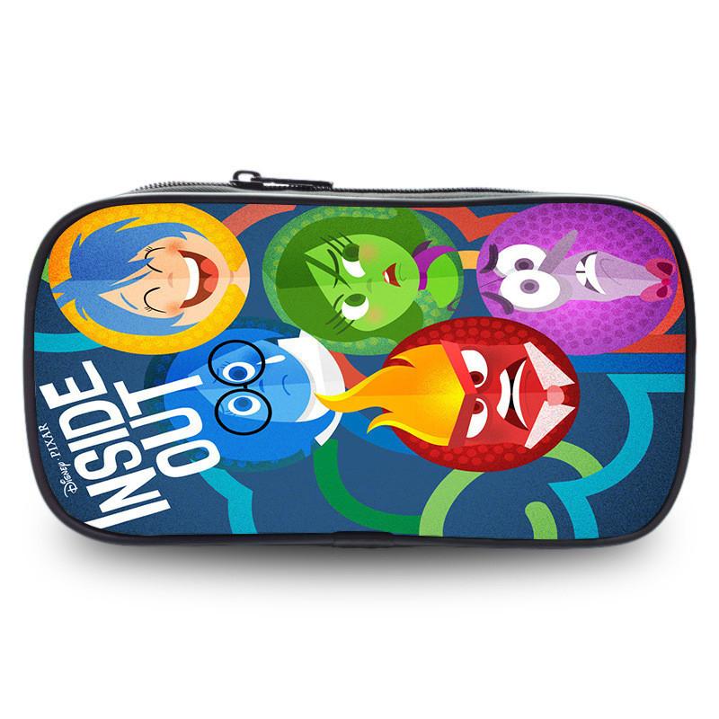 Inside Out 2 Student Large Capacity Pencil Case Oxford Cloth Durable Pouch