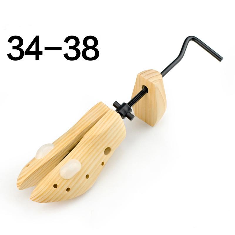 1 Piece Wood Wooden shoe trees Adjustable Shape For women and men shoes tree Professional Shoe Stretchers Pumps Boots Expander