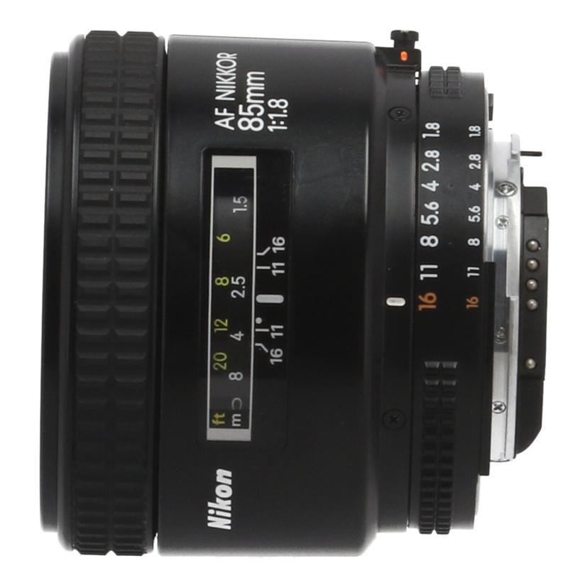 Used Nikon Interchangeable Lens / 85mm AF NIKKOR 85mm F1.8S Grade B 20