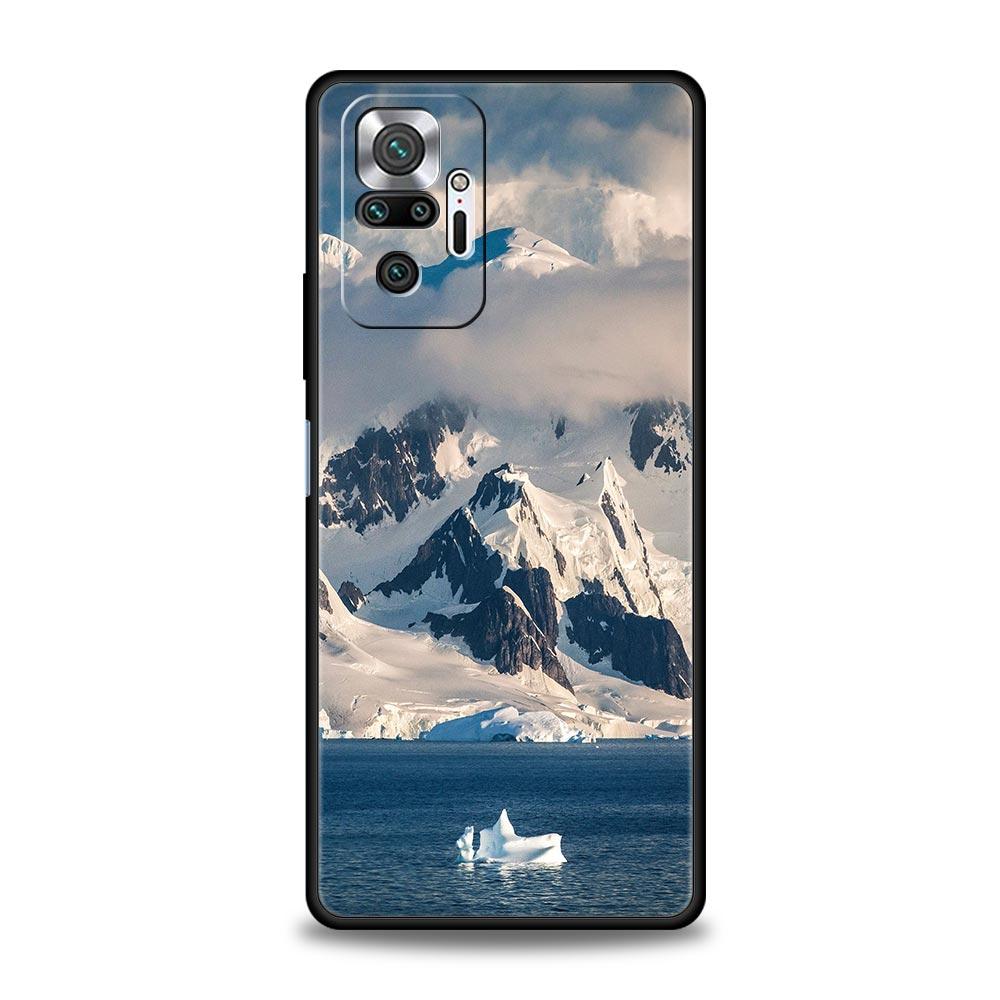 Antarctica Snow Scenery Phone Case For Xiaomi Redmi Note 15 14 13 12 5G 11 10 Pro Plus 4G 9S 14C 13C 12C 10C Soft TPU Cover