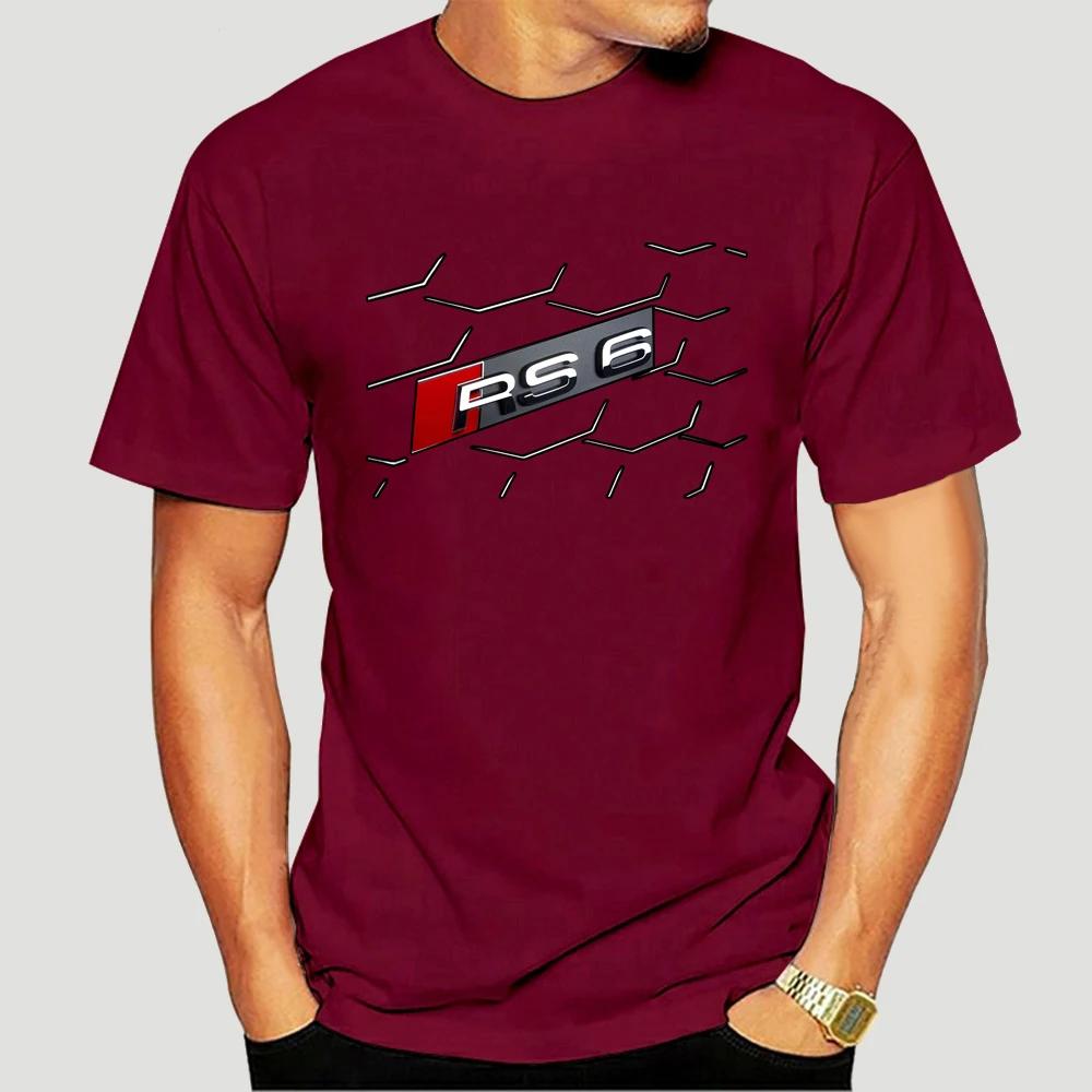 Newest 2019 Fashion Hot Sale 100% Cotton Harajuku Funny Men T Shirts Rs6 Sline A3 A4 A5 A6 A7 Fsi Tfsi Fan Tee Shirt 6015X