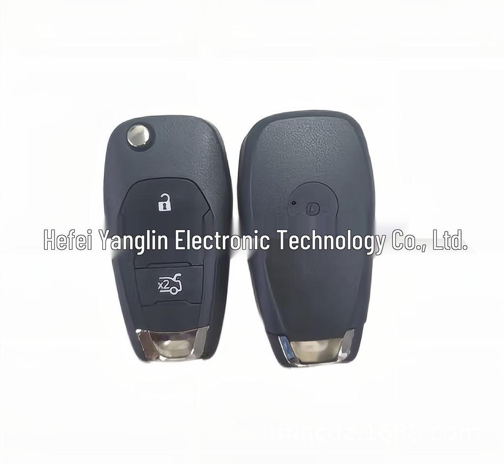 Fits 2019-2022 Chevrolet Onix/Trax: 3-Button Folding Remote Control, 433MHz, 4A Chip