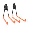 Garage Storage Hooks Orange Yellow Wall Type Metal Heavy Duty Garage Storage Hooks Shovels Brooms