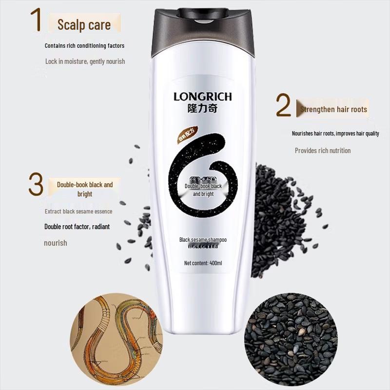 Longliqi Black Sesame Shampoo