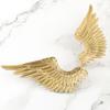 Solid Brass Angel Wings Wardrobe Handles | Gold Plated Matte Finish | Nordic Style Cabinet Knobs | High-Grade Creative Hardware