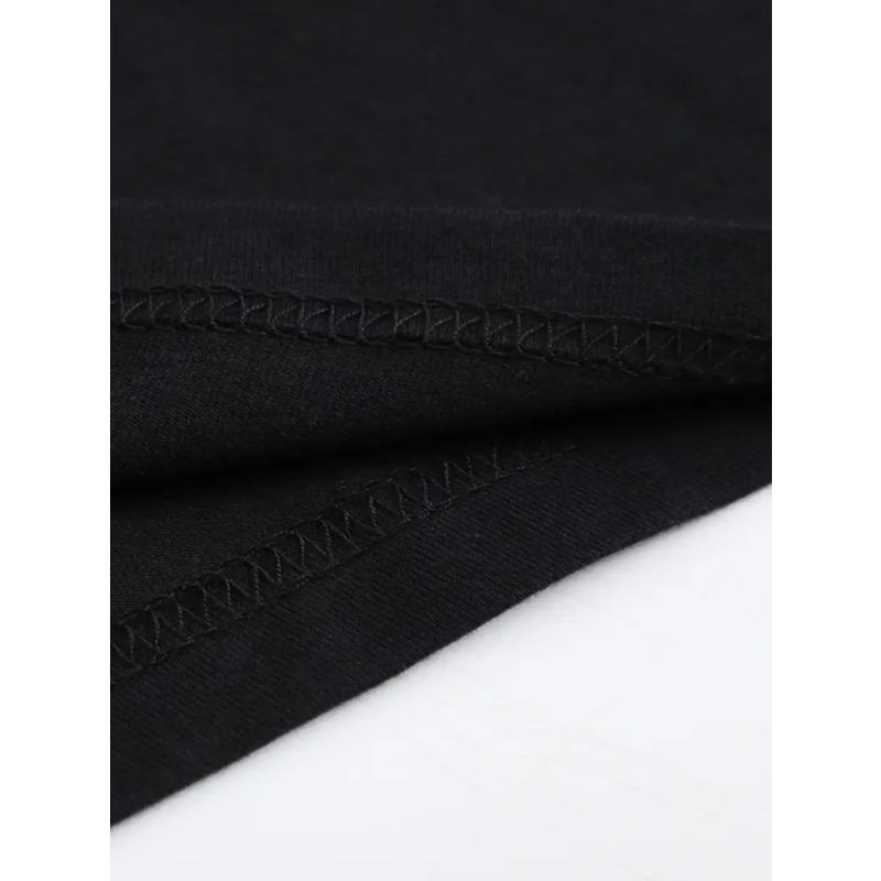 Europäische Größen Herren Mode Lässiges T-Shirt Hurt My Dog Temporäre Verrücktheit, Hundepfotenabdruck, für den Alltag, Reisen, Fitnessstudio