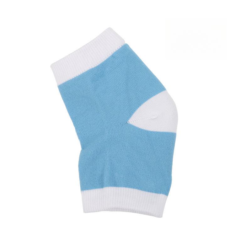 

Сетчатые гелевые носки для защиты от сухости и трещин на пятках, Защитные носки для пяток, Мужские и женские носки для пяток, Дышащие и влагоотводящие One size