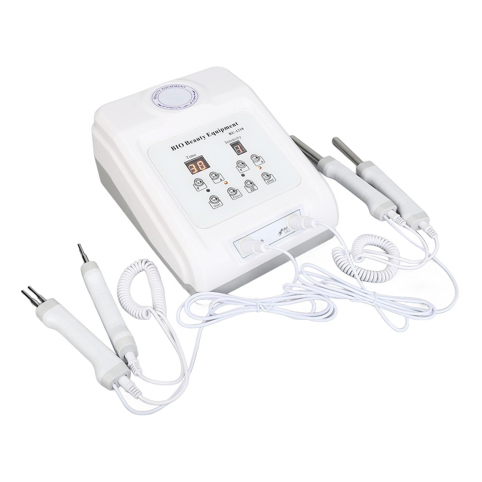 

2 в 1 Электродный аппарат для подтяжки кожи, уменьшающий мелкие морщины, микротоковое устройство для подтяжки лица с US Plug