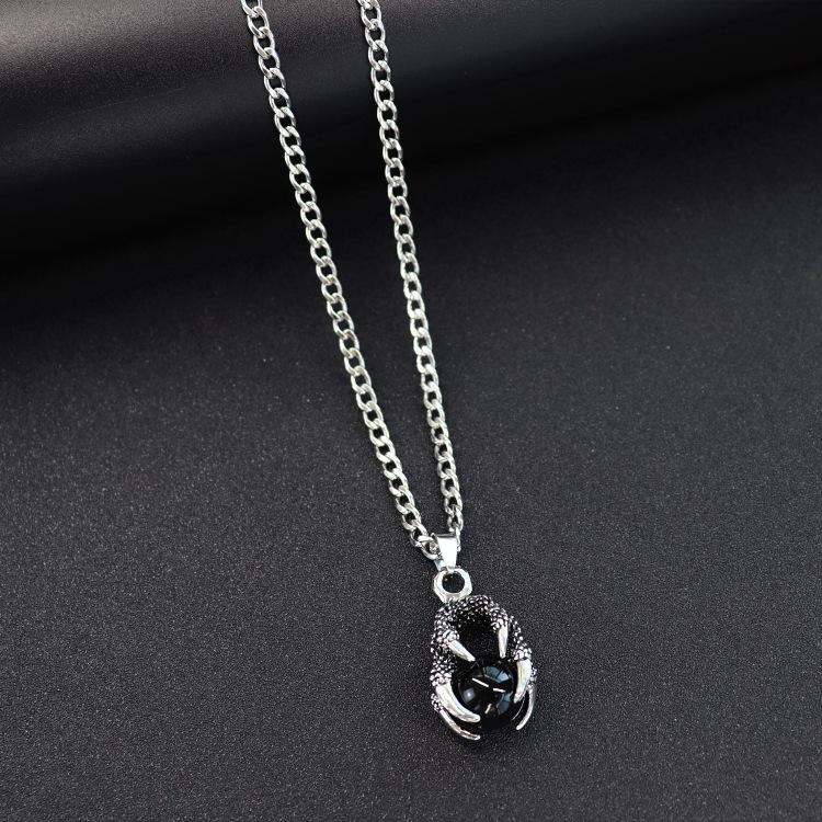 

ins трендовое крутое титановое ожерелье мужское и женское длинная подвеска цепочка для свитера персонализированные универсальные ретро хип-хоп аксессуары