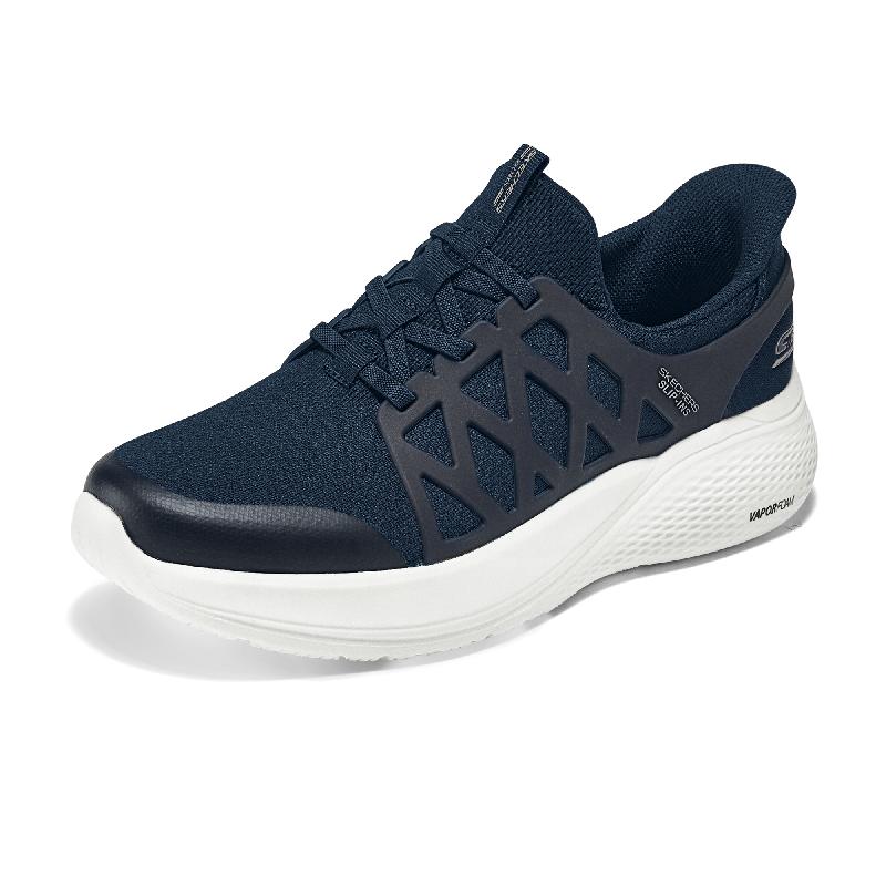 Skechers Bobs Comfortable Versatile Low-Top Casual Shoes Men Sneaker Blue 118308-NVY