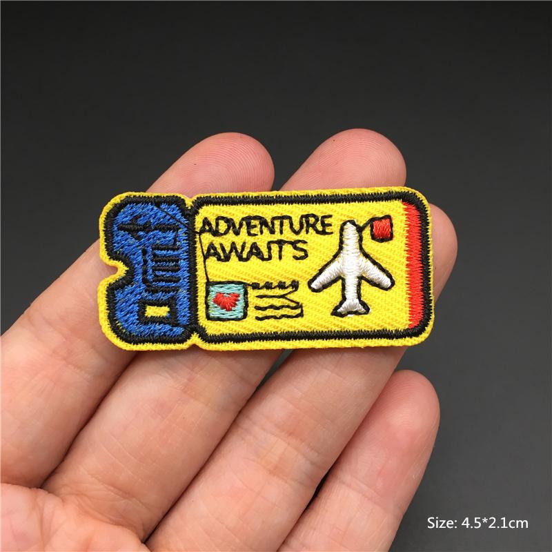 Ironing Applications Punk Textile Backpack Funny Skull And Cartoon Diy Band Patches Sticker Jacket Anime Clothing Stickers