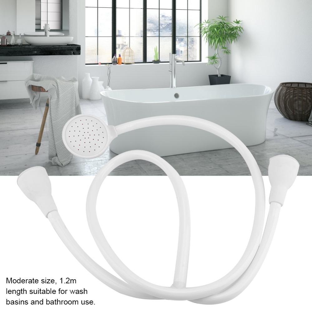 Flexible Shower Head Set Portable Pet Cleaner Spray Durable Handheld Showerhead  Dog Cat Bathing