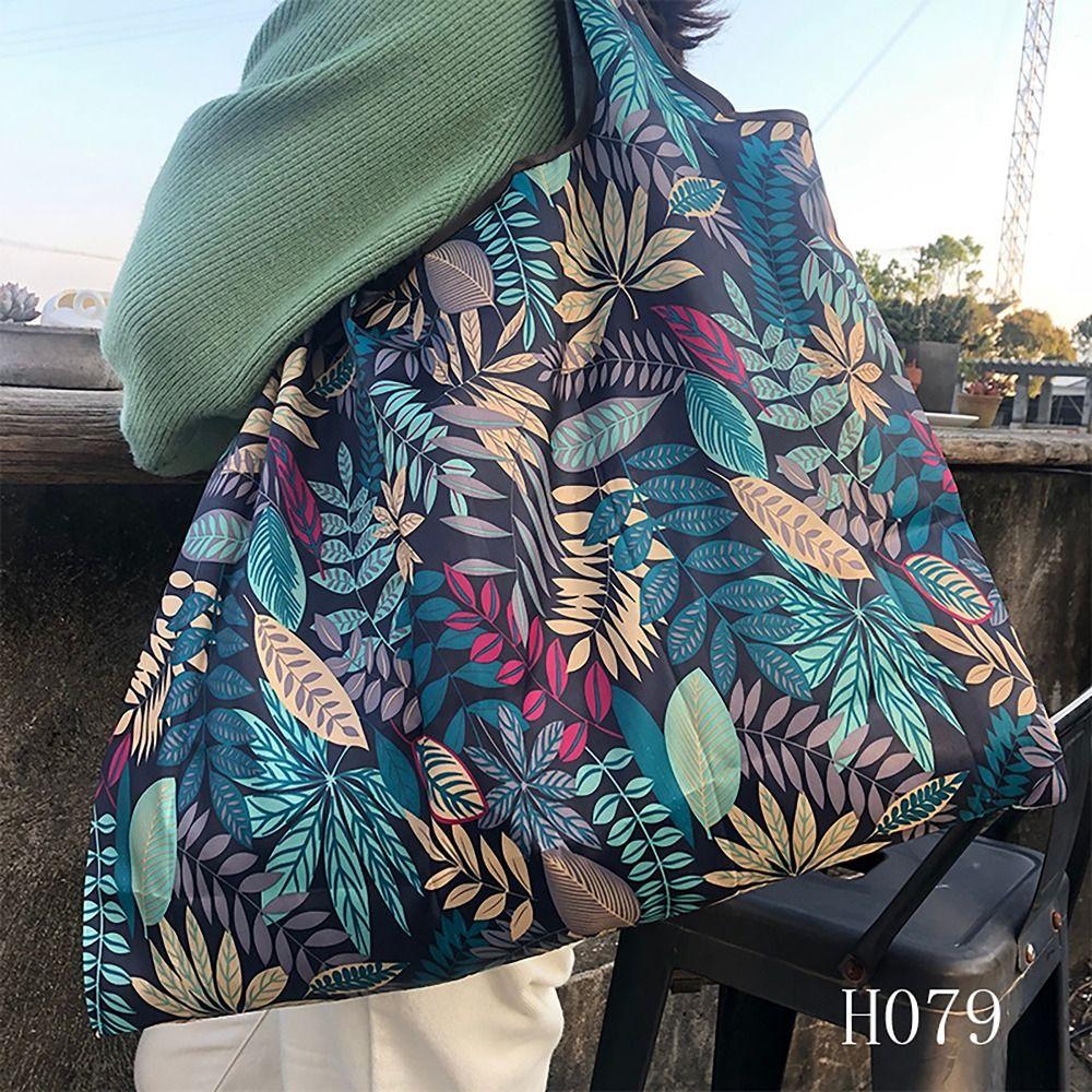 Large Capacity Shopping Bag Heavy Duty Tote Pouch Foldable Recycle Bag  Groceries