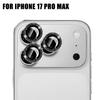 Bling Camera Lens Protector for IPhone 17/17 Air/17 Pro/17 ProMax Aluminum Alloy Tempered Glass Diamond Lens Cover for IPhone17