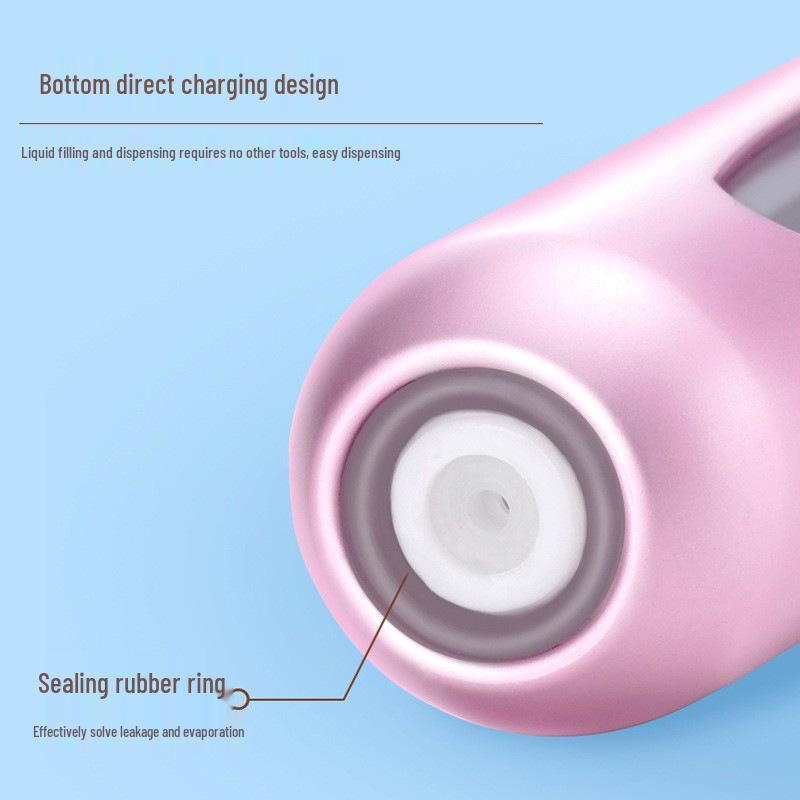 8ml Refillable Bottom-Fill Perfume Bottle – Portable Ultra-Fine Atomizing Spray for Travel