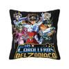 Knights Of The Zodiac Saint Seiya Square Pillowcase Cushion Cover Pillow Case Throw Pillow Cover for Home Sofa Living Room