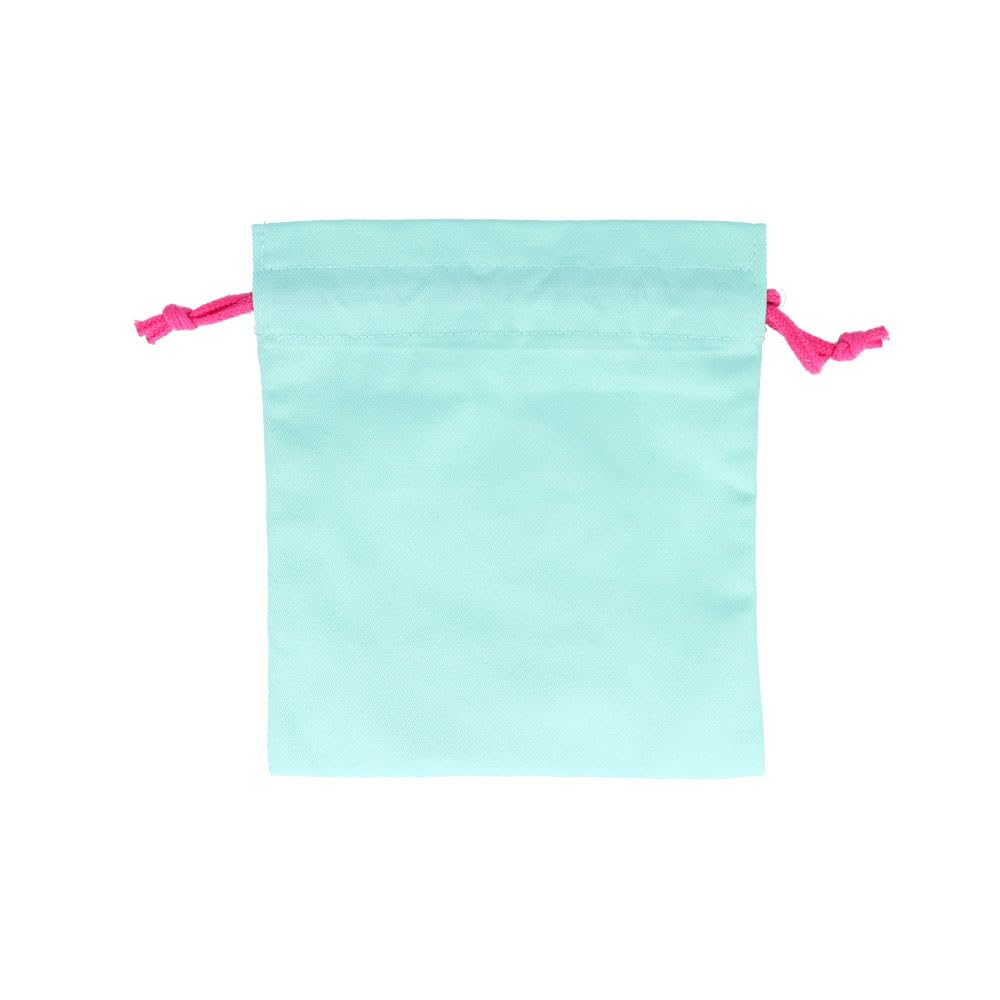 Sunstar Stationery Snoopy Embroidered Drawstring Mint S2336545 Bag, Green,