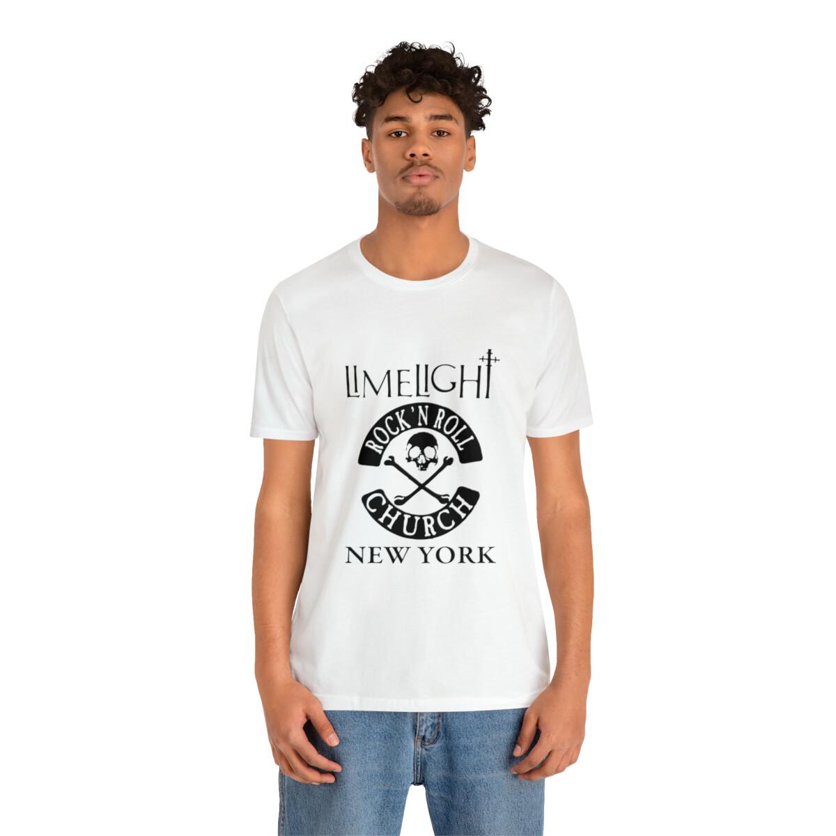 The Official License Limelight Nightclub Rock N Roll Church T Shirt white XXXXL