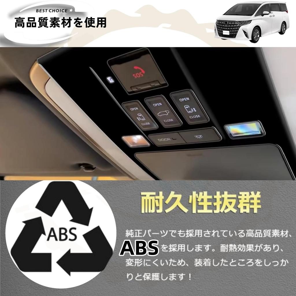 DodoxDIY Compatible New Alphard 40 Series Vellfire 40 Series Custom Accessory Parts Dedicated Car