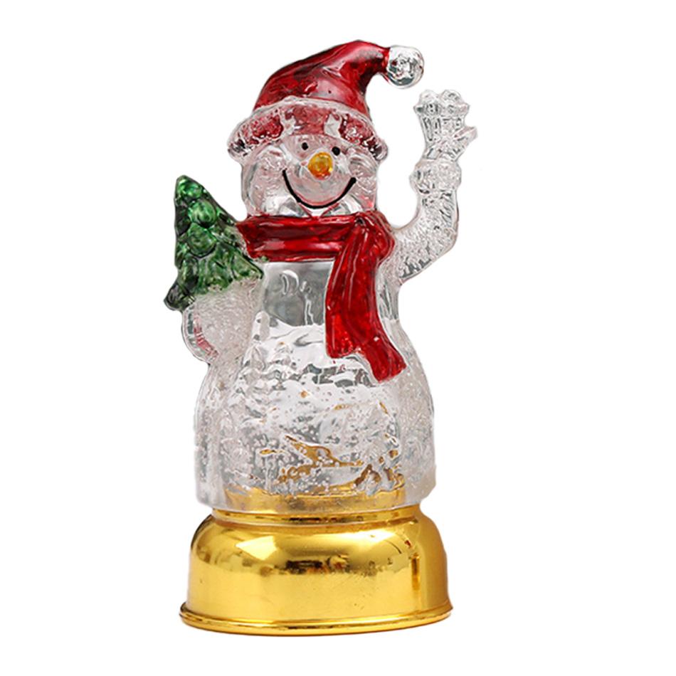 Zestaw Świątecznych Świec Dziadek Drzewko Bałwan Wigilia Karnawał Romantyczne Ozdoby Światło LED Dekoracja Świąteczna Świece Światło