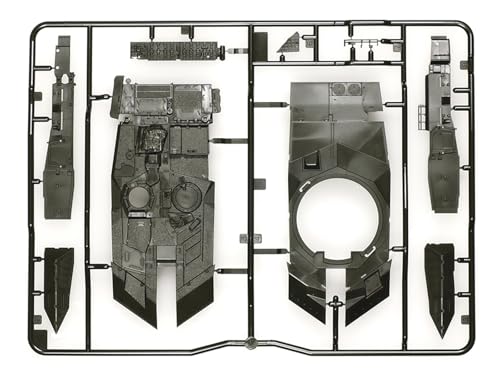 Tamiya 1/48 Military Miniature Series No. German Federal Army Main Battle Tank Leopard II A7V Plastic Model 32607 (Tank)