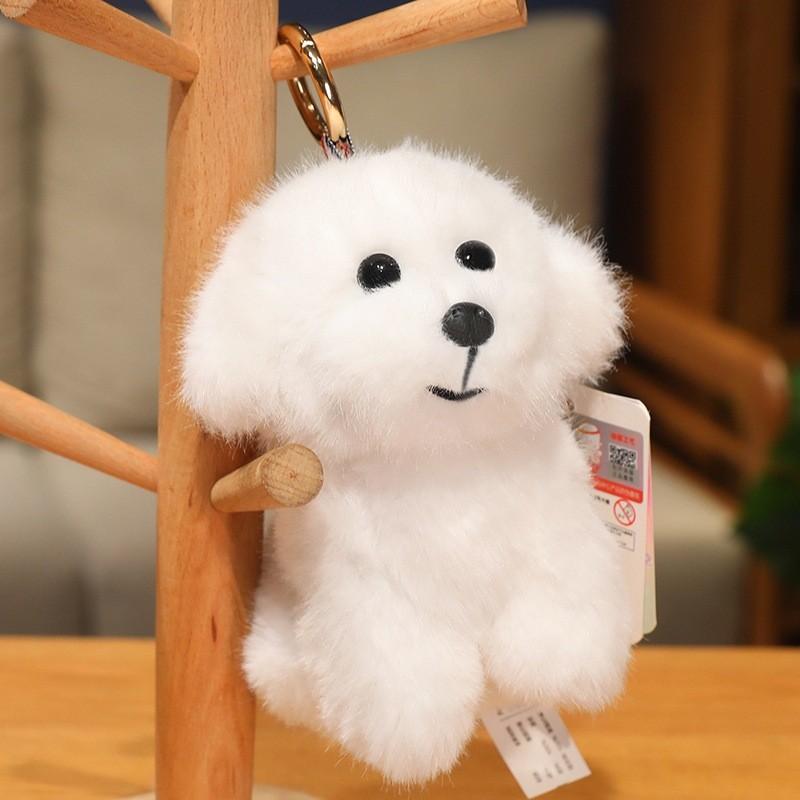 Penguin Panda Dog Pendant Animal Plush Doll Keychain Toy Backpack Decoration