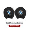 QAED6 For BMW Car Seat Headrest Pillow Cover Dust Dirty-proof Protective Cover Accessories E46 E90 E60 F10 E39 F30 E36 E87 E90 E30 E53