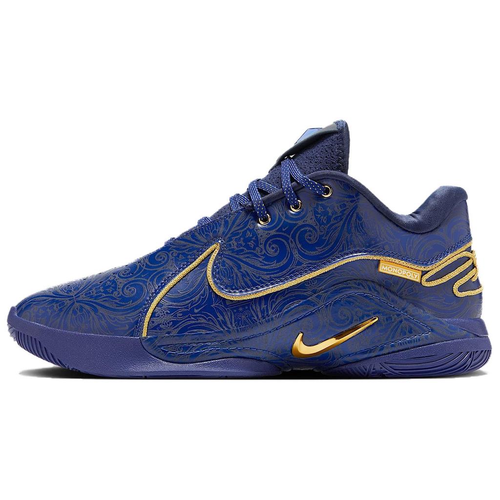 Nike Monopoly X LeBron 22 NRG EP Token Unisex Sneakers Blue Deep-Royal-Blue Metallic-Gold HV5146-400