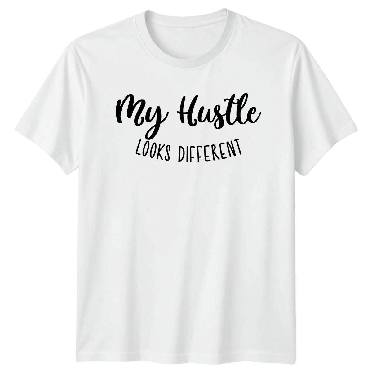 My Hustle Looks Different T-Shirt Entrepreneur Birthday Gift For Him And Her XL