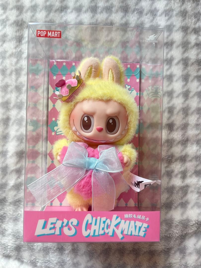 

[Б/У] Оригинальный POP MART LET S CHECKMATE Lovebu