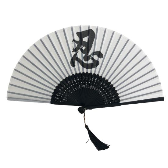 Skládací ventilátor Lehký přenosný ruční ventilátor Jemné zpracování Bambusový ventilátor se střapcem pro každodenní použití