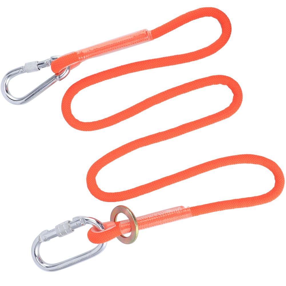 1.6M Small Buckle Aerial Work Safety Belt Rope Outdoor Construction Insurance Lanyard