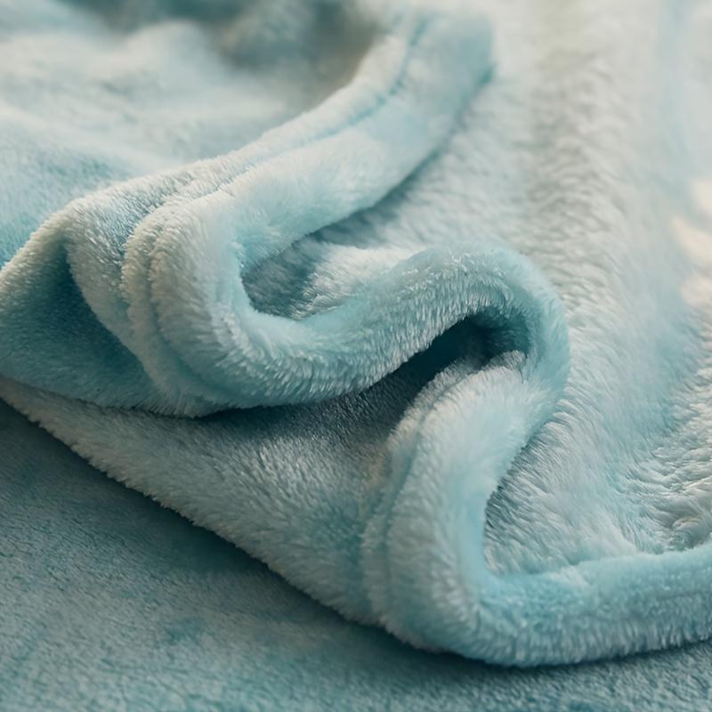 Ultra-weiche Korallenfleece-Kuscheldecke - Beidseitig, Dick & Warm für Herbst & Winter, Zeitgenössischer Stil