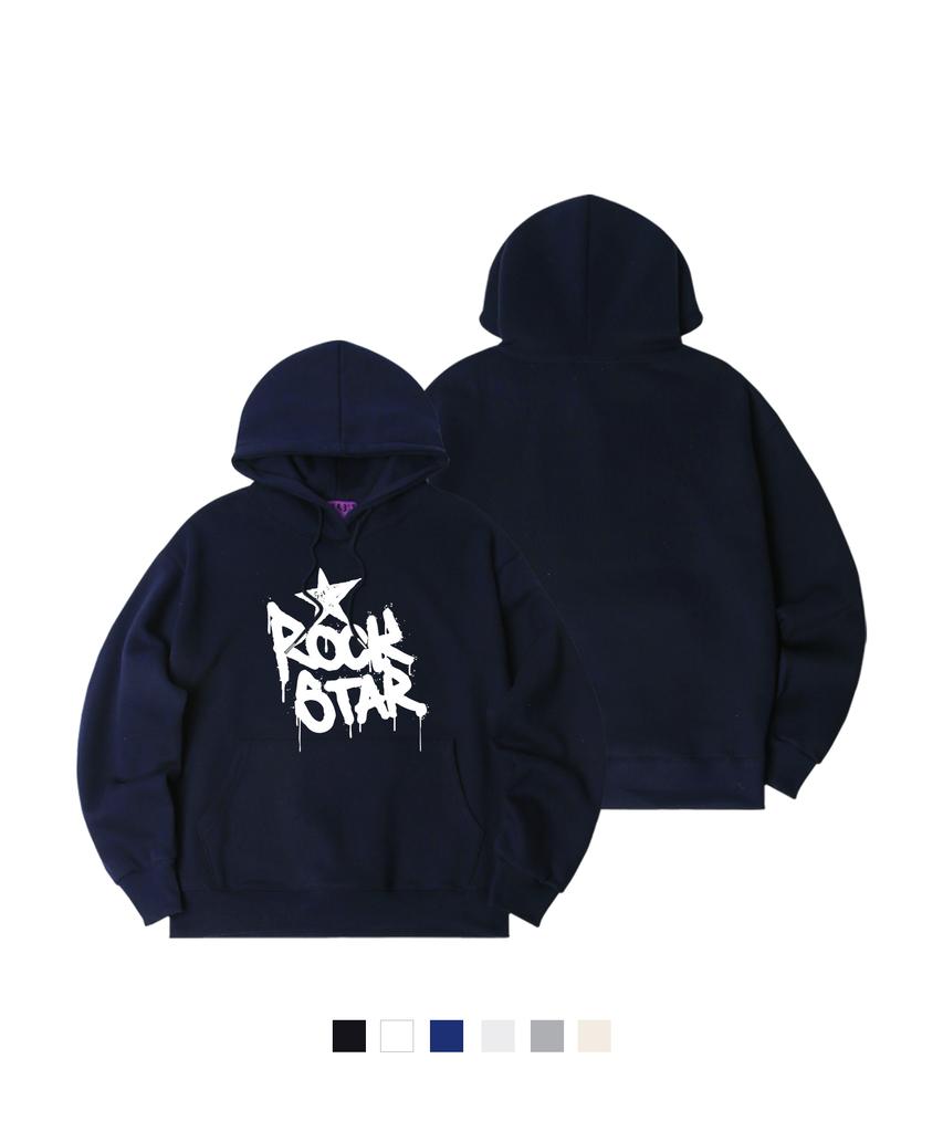 N/H Rock Star Oversized Fleece-Lined Hoodie (Soh4-4Nh1242)