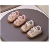Baby Mädchen Anti-Kick Erstlingsschuhe Weiche Sohle Kleinkind-Sneaker, Rutschfeste Schleife Prinzessinnen-Stil Schuhe Niedliche Mädchenschuhe