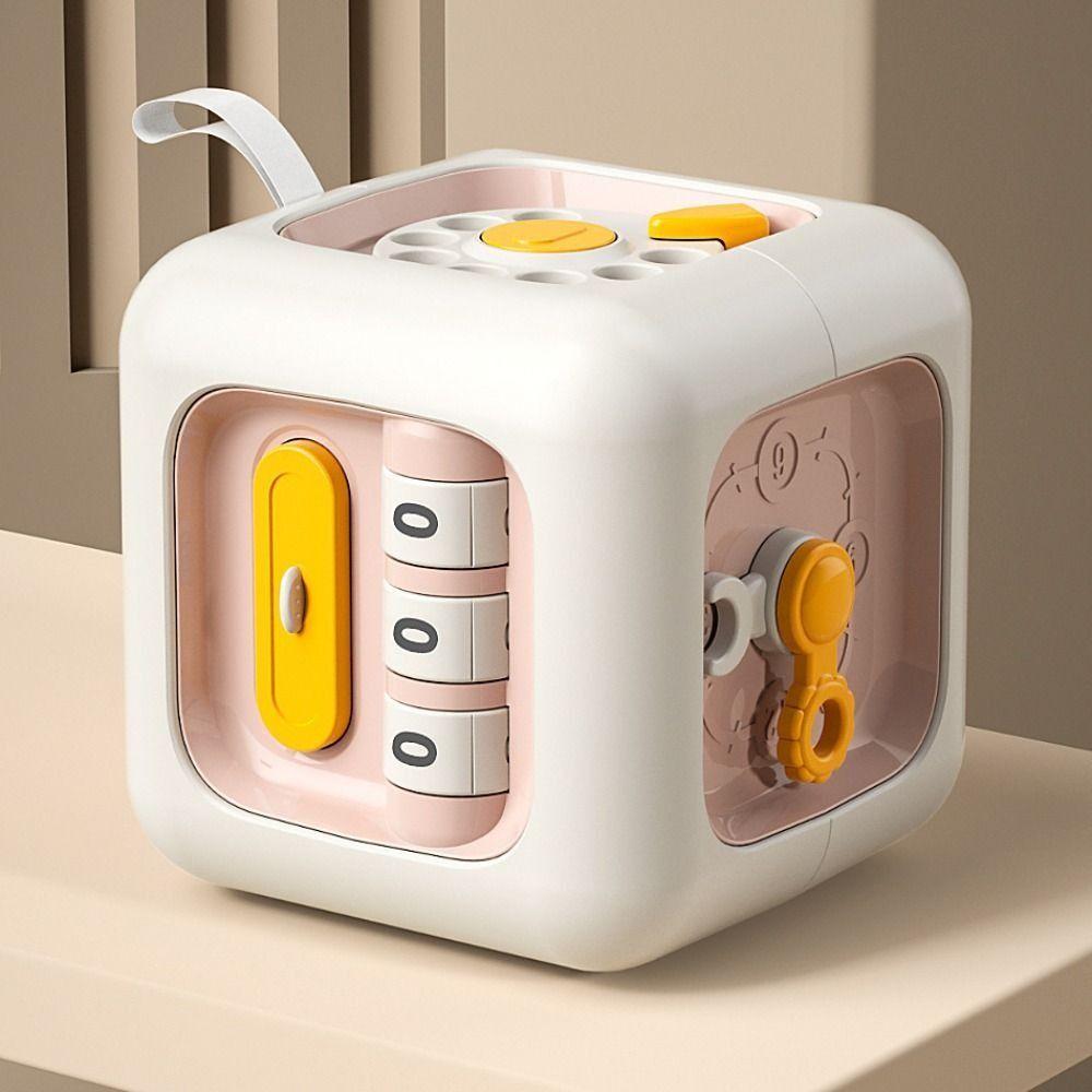 

Multipurpose Multipurpose Busy Cube Practice Skills Montessori Activity Cube Baby