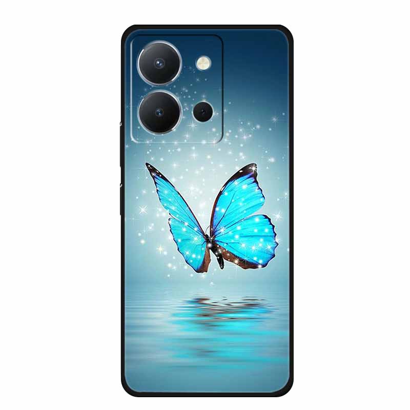 For Vivo Y36 4G Case Animals TPU Soft Cover Silicone Phone Cases For VivoY36 4G Russian Version Shockproof Protector Wolf Coque