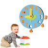 Early Learning Developmental Educational Toy Foam Clock Jigsaw Kids Puzzle Gift