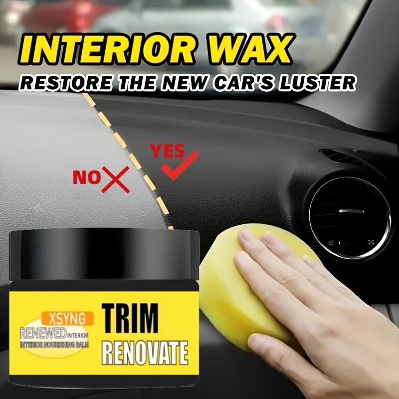 

Многоцелевой автомобильный полировальный воск для ремонта - блеск салона и защита шин, приборная панель, восстановление пожелтения многоцветного автомобиля 15G