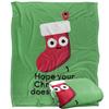 David Olenick Happy Holidays And Stuff Silky Supersoft Blanket