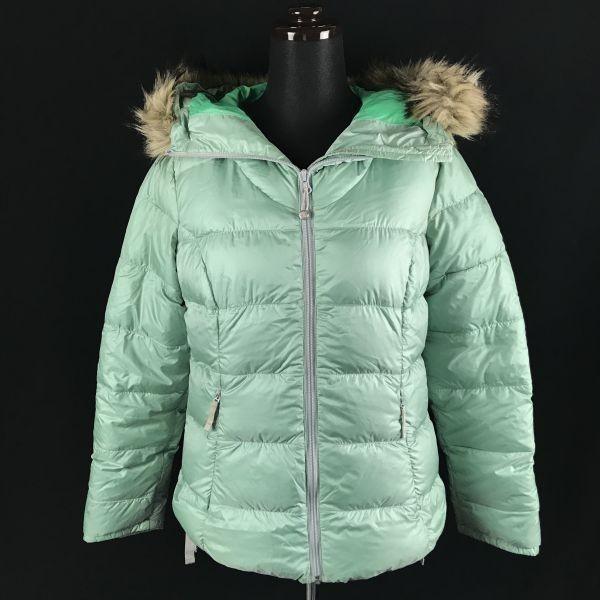 

Eddie Bauer 550 Fill Power Premium Goose Down Jacket/Women’s XS/Emerald Green/