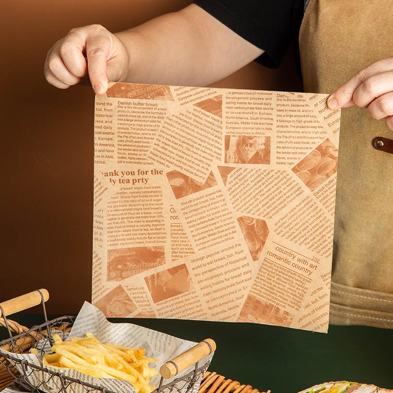 

OIMG American Style Oil-Proof Food Paper