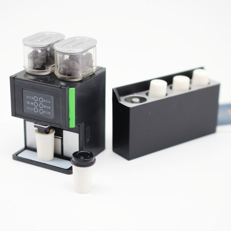 1:12 Puppenhaus Miniatur Brotbackmaschine Tassenset Kaffeemaschine Rührmaschine Modell Küche Puppe Elektrogerät Spielzeug