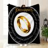 1PC The Lord of the Rings blanket, all-season lightweight home office outdoor nap multifunctional blanket, Christmas gifts