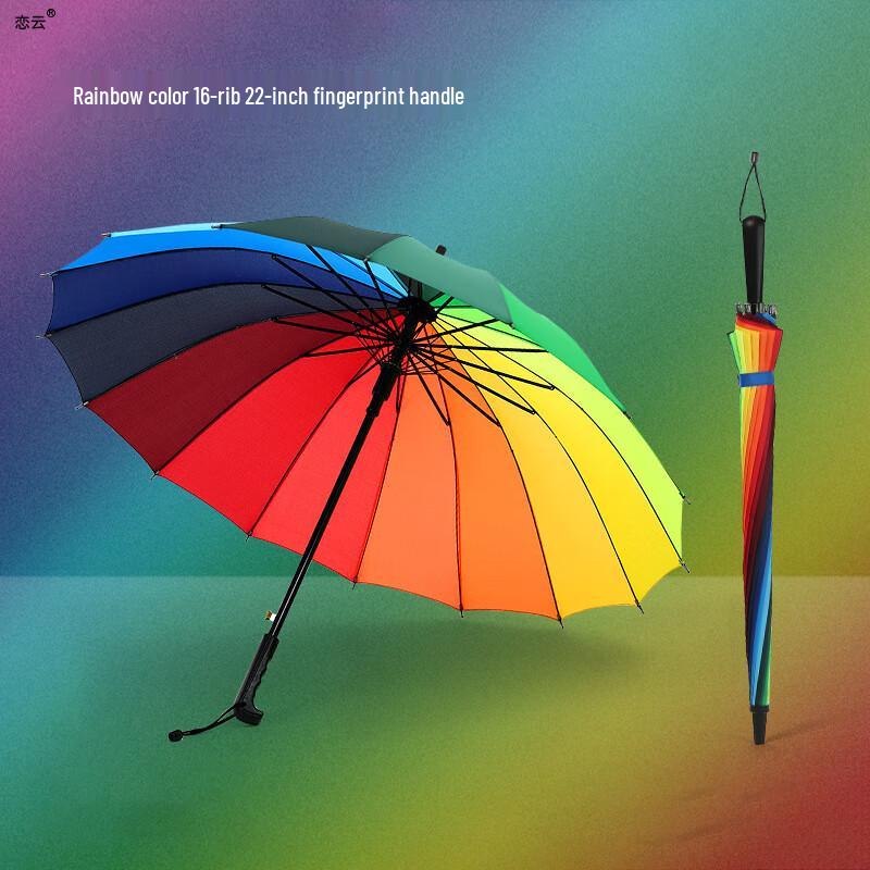 LIANYUN 16-Rib Straight Golf Umbrella