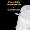 Xiaomi Multi Portable Foldable Silicone Pot For Travel 110/220V Kettle Electric Cook Hot Pot Water Boiler Camping Folding Electric Pot