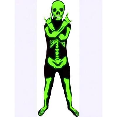 New Luminous Skeleton Halloween Costume Halloween Skeleton Onesie Grim Reaper