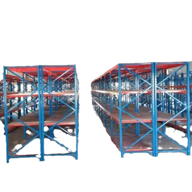 Heavy-Duty Detachable Storage Shelves for Warehouse